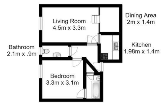 The Broughton Road Residence 에든버러 외부 사진
